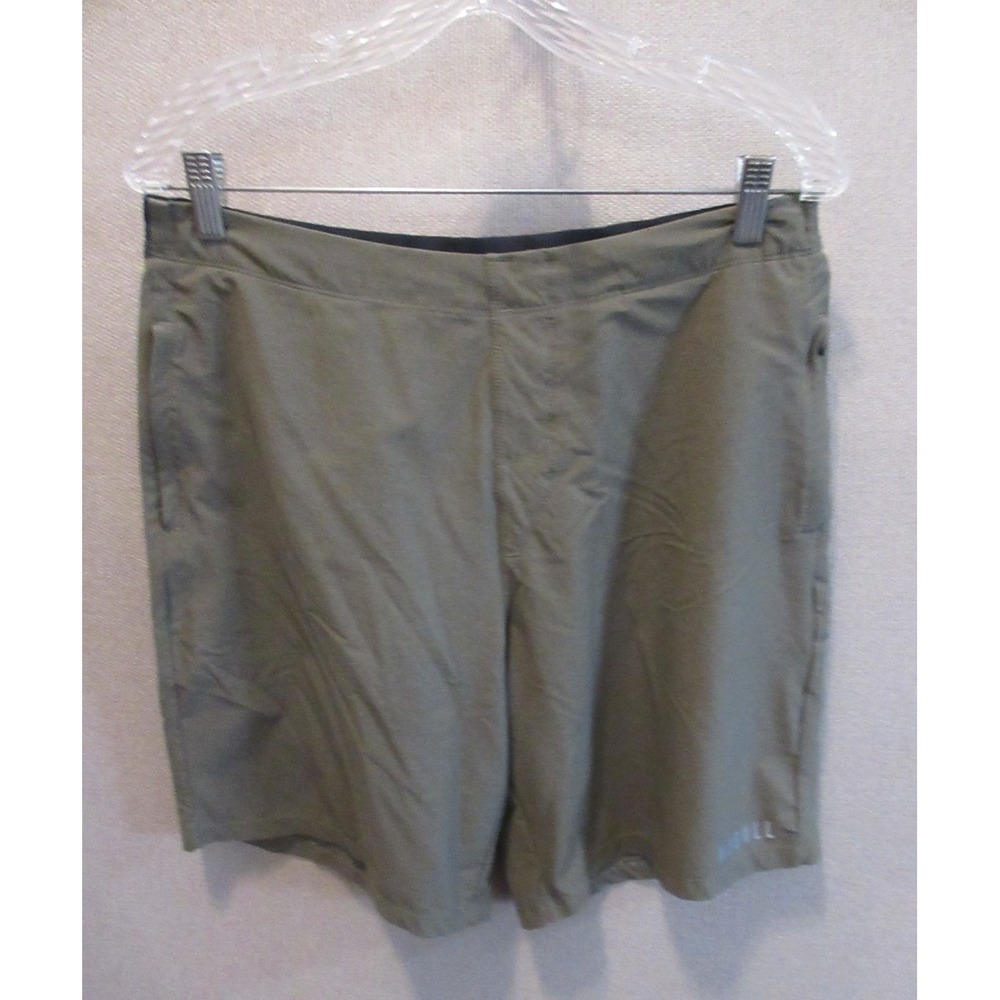 NOBULL Green Training Shorts Pull On Zip Pockets Inner Drawstring XL